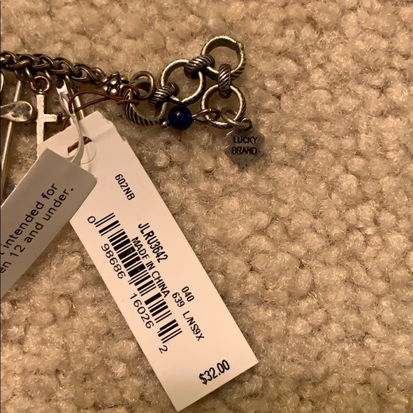 Lucky Brand Cross Charm Bracelet -NWT - Picture 5 of 5